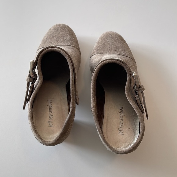 Jeffrey Campbell Suede Clogs - Picture 3 of 8